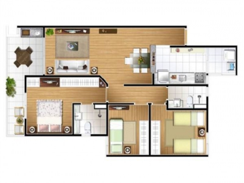 Apartamento, 2 quartos, 83 m² - Foto 9