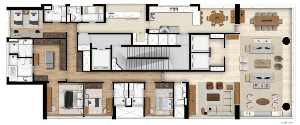 Apartamento, 4 quartos, 314 m² - Foto 19