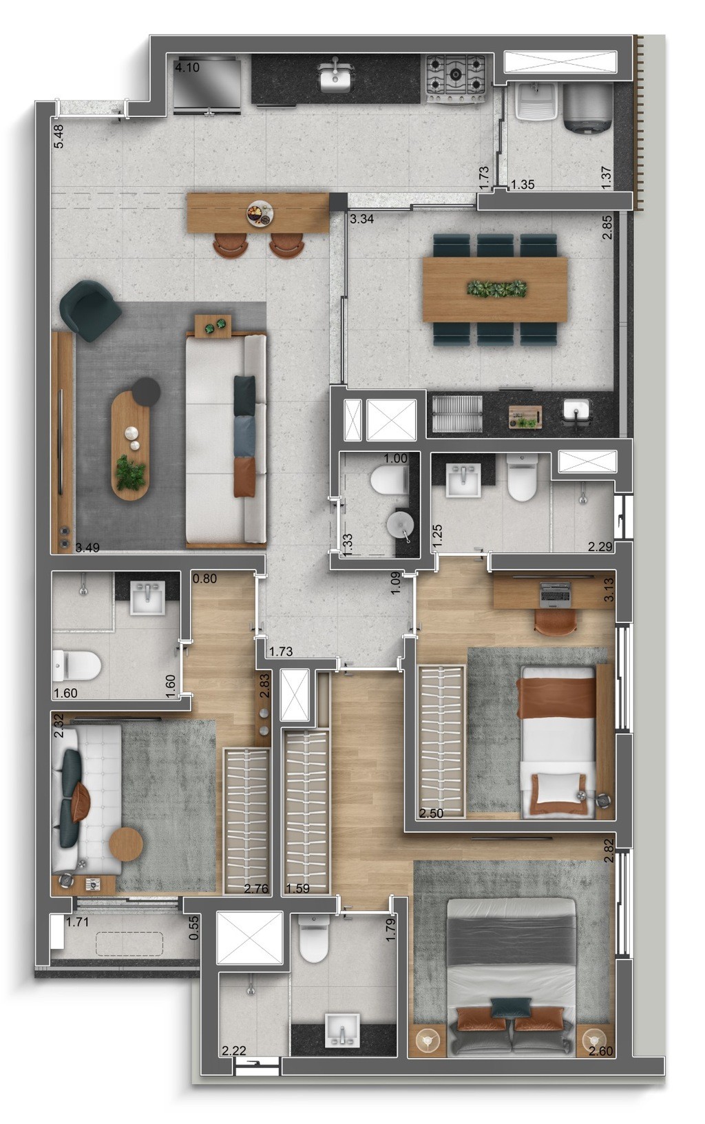Apartamento, 2 quartos, 82 m² - Foto 29