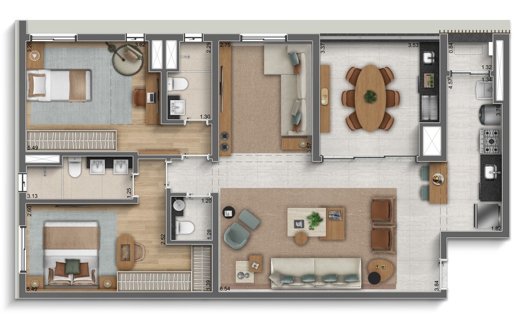 Apartamento, 2 quartos, 82 m² - Foto 32
