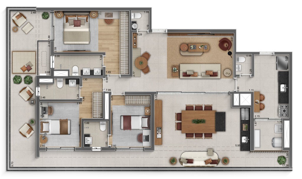 Apartamento, 2 quartos, 82 m² - Foto 40