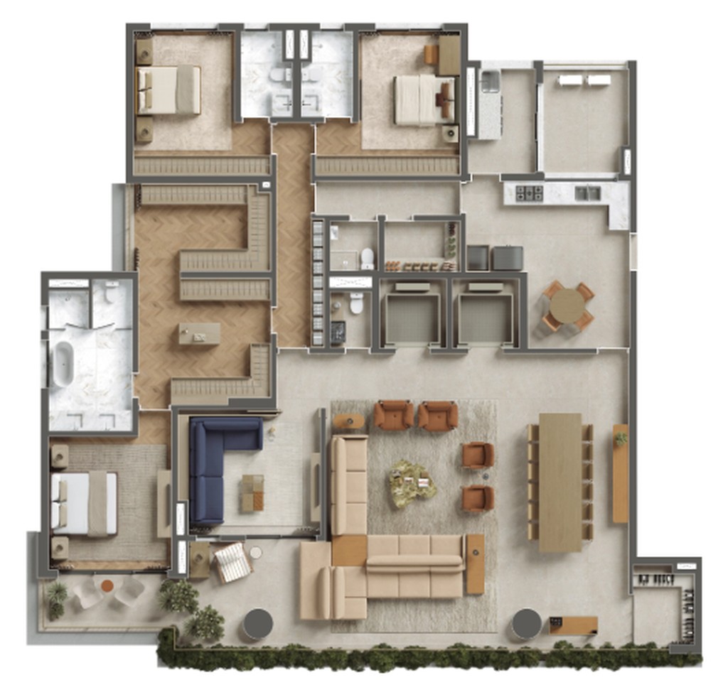Apartamento, 3 quartos, 300 m² - Foto 27