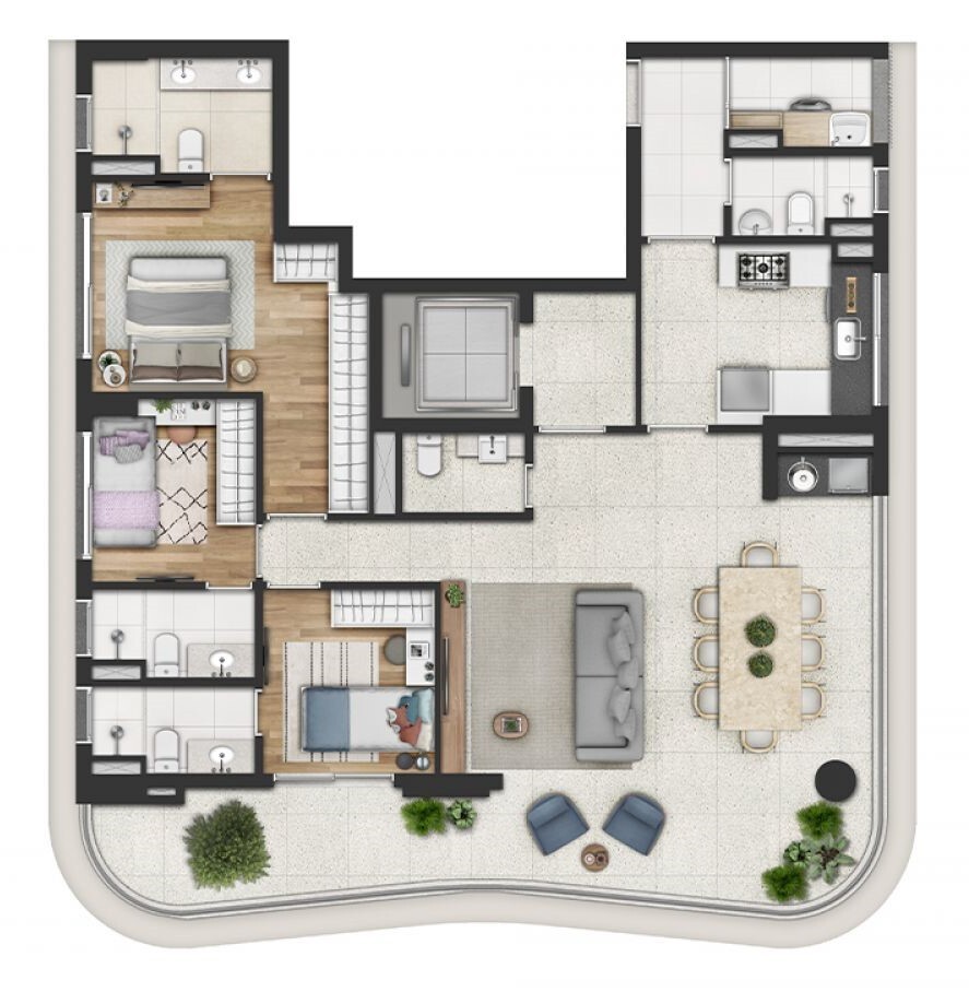 Apartamento, 3 quartos, 124 m² - Foto 22