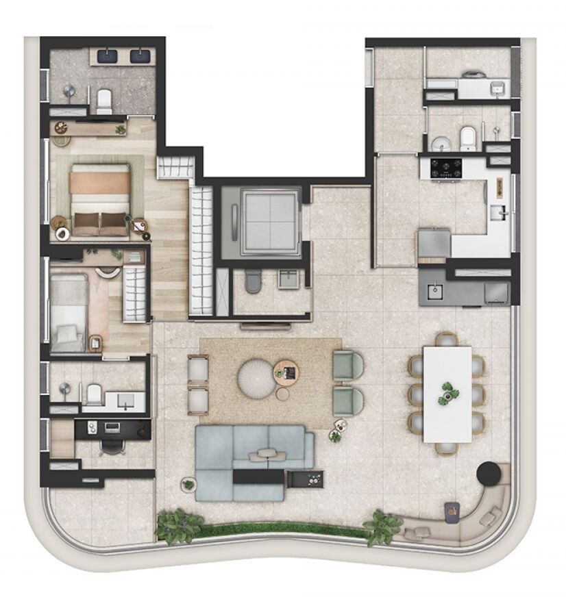 Apartamento, 3 quartos, 124 m² - Foto 23