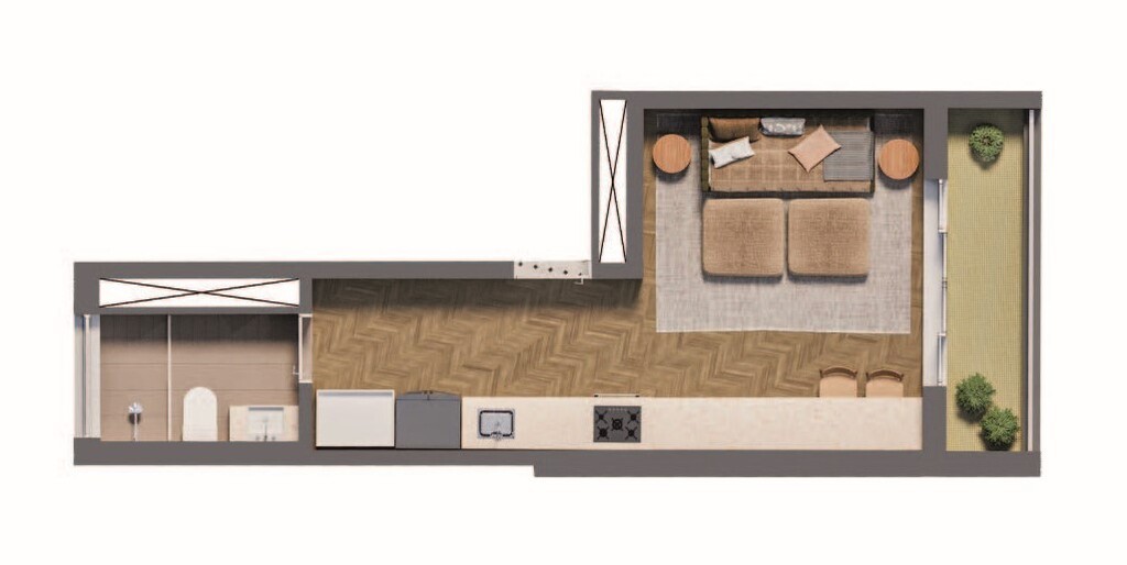 Apartamento, 1 quarto, 91 m² - Foto 19