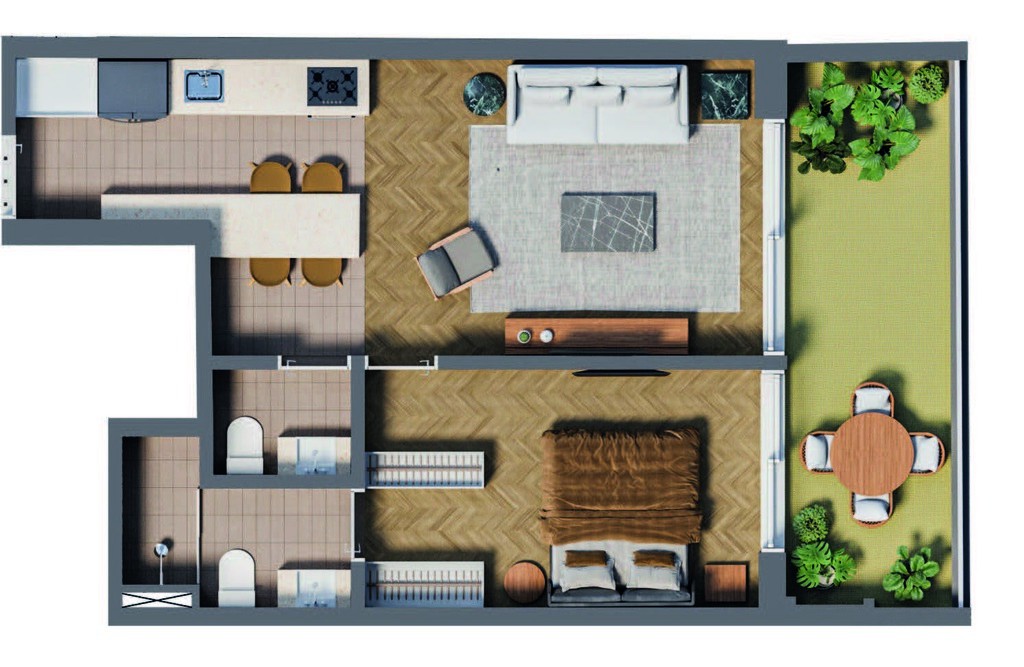 Apartamento, 1 quarto, 91 m² - Foto 21