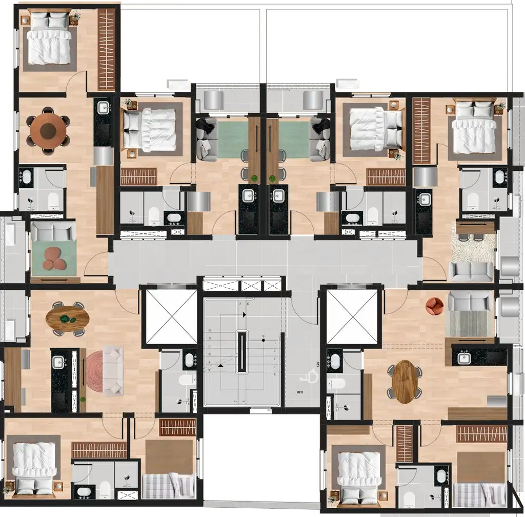 Apartamento, 1 quarto, 51 m² - Foto 31