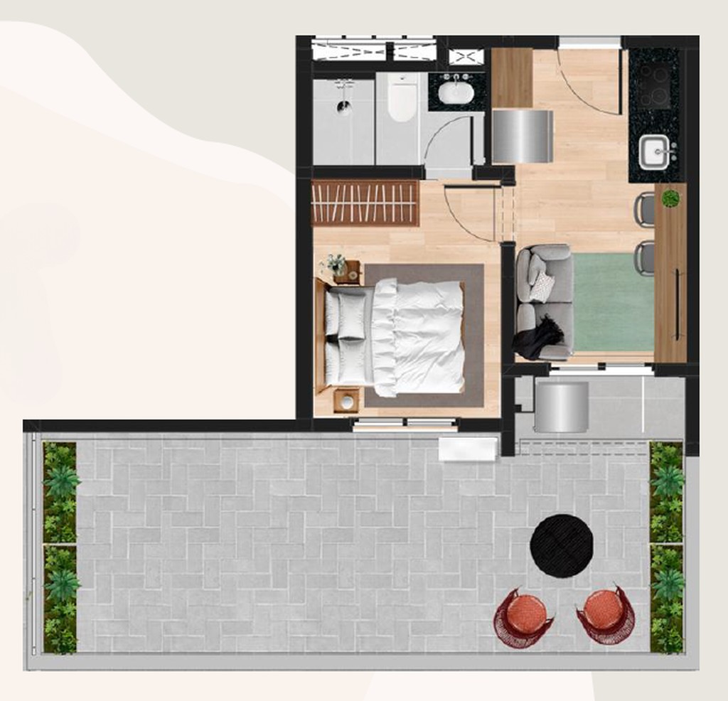 Apartamento, 2 quartos, 49 m² - Foto 40