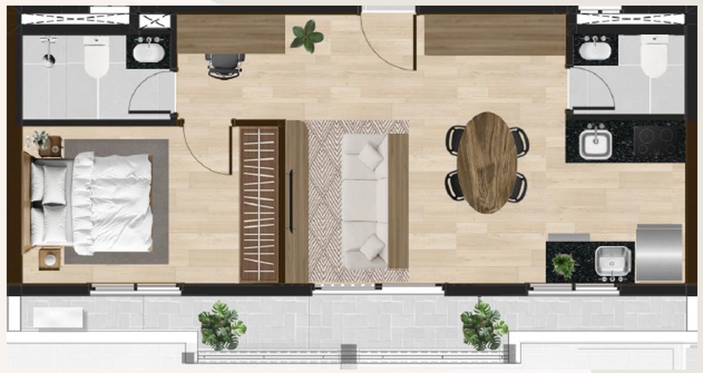 Apartamento, 1 quarto, 47 m² - Foto 39