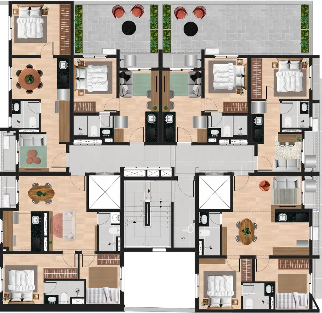 Apartamento, 1 quarto, 26 m² - Foto 30