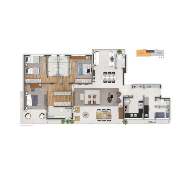Apartamento, 3 quartos, 93 m² - Foto 34