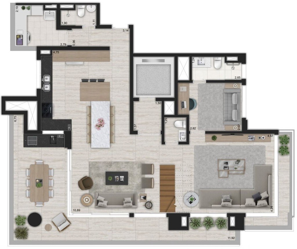 Apartamento, 3 quartos, 153 m² - Foto 42