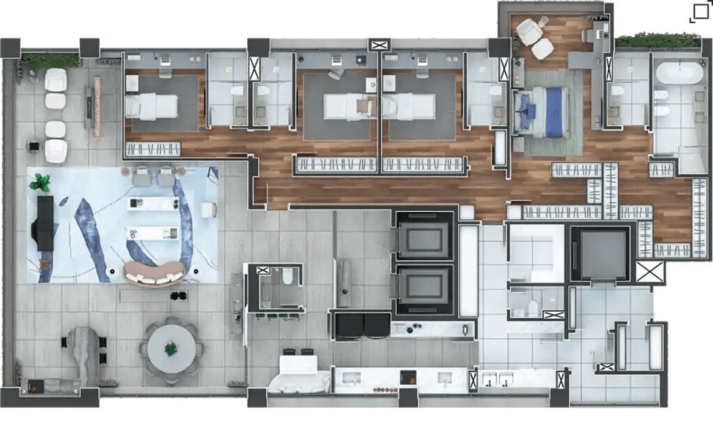 Apartamento, 4 quartos, 290 m² - Foto 26