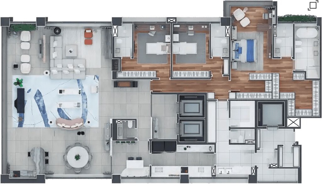 Apartamento, 4 quartos, 290 m² - Foto 27