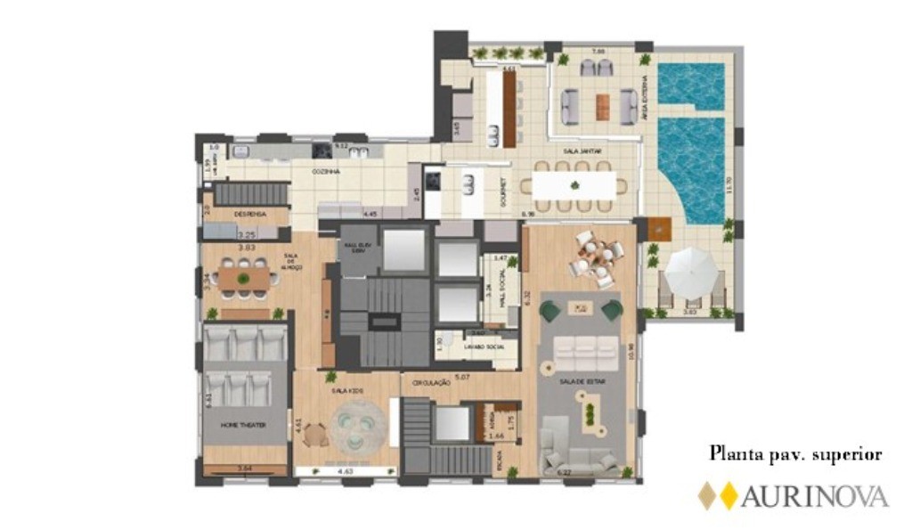 Apartamento, 4 quartos, 750 m² - Foto 41