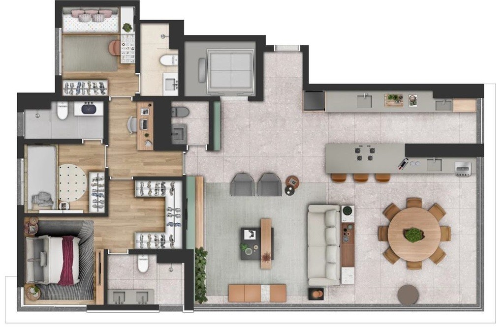 Apartamento, 3 quartos, 148 m² - Foto 16