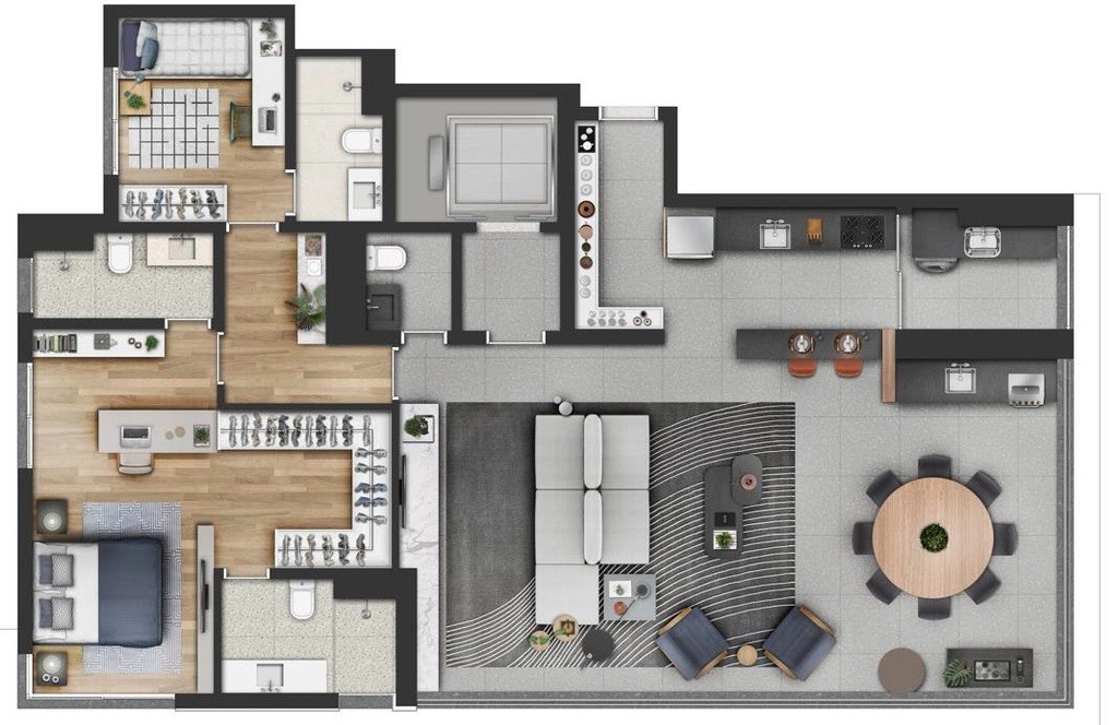 Apartamento, 3 quartos, 148 m² - Foto 17