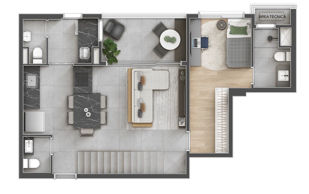 Apartamento, 2 quartos, 69 m² - Foto 16