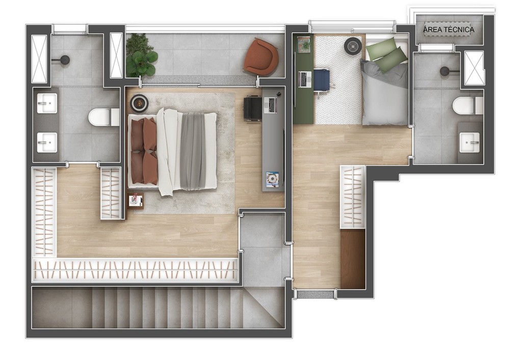 Apartamento, 2 quartos, 69 m² - Foto 17