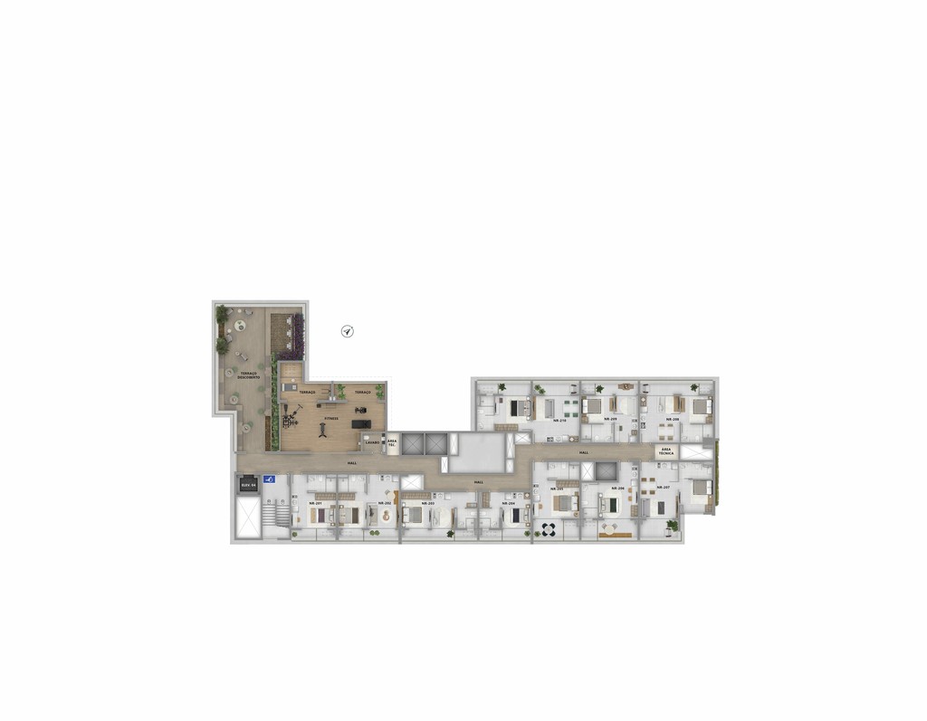 Apartamento, 1 quarto, 32 m² - Foto 10