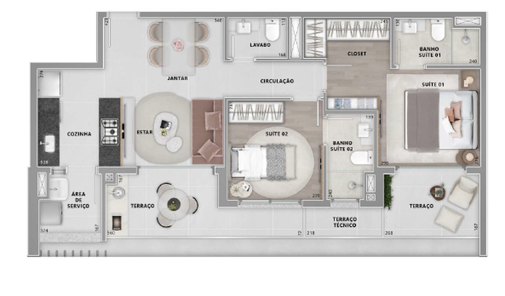 Apartamento, 2 quartos, 81 m² - Foto 34