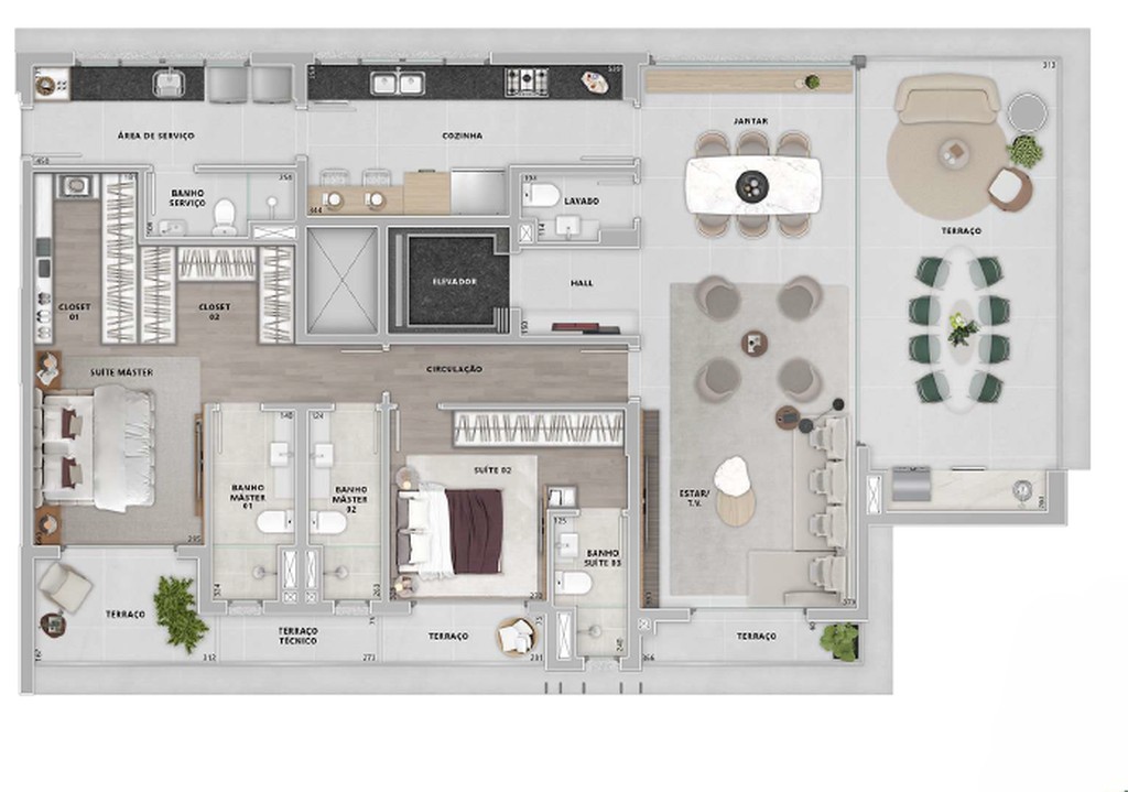 Apartamento, 2 quartos, 81 m² - Foto 39