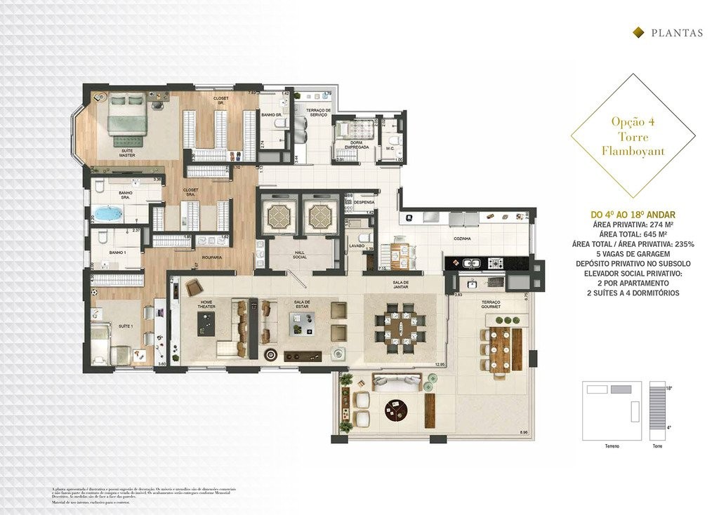 Apartamento, 3 quartos, 217 m² - Foto 54