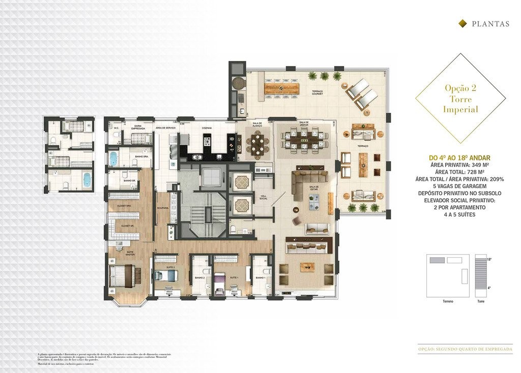 Apartamento, 3 quartos, 217 m² - Foto 58