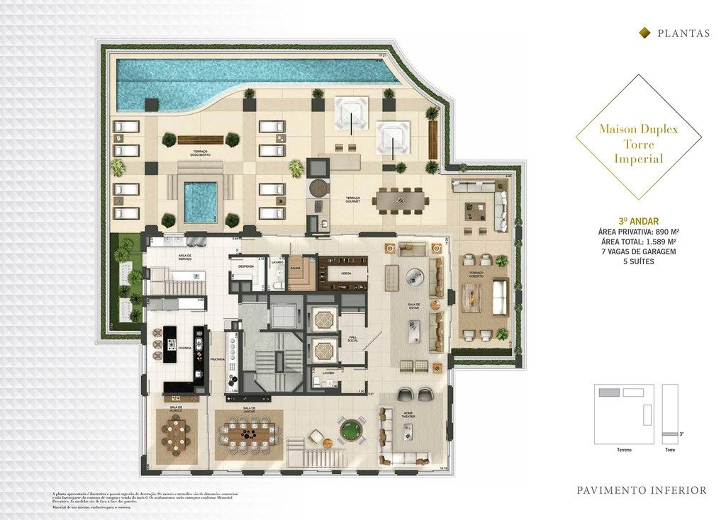 Apartamento, 3 quartos, 217 m² - Foto 66
