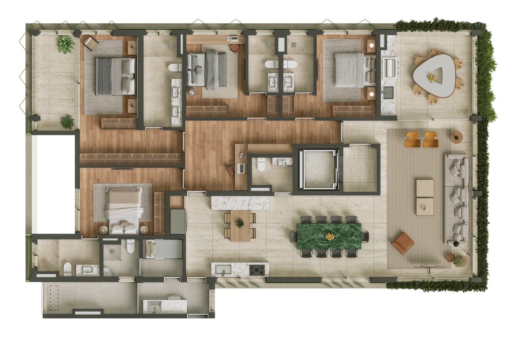Apartamento, 4 quartos, 248 m² - Foto 22