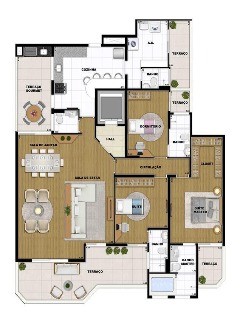Apartamento, 3 quartos, 197 m² - Foto 7