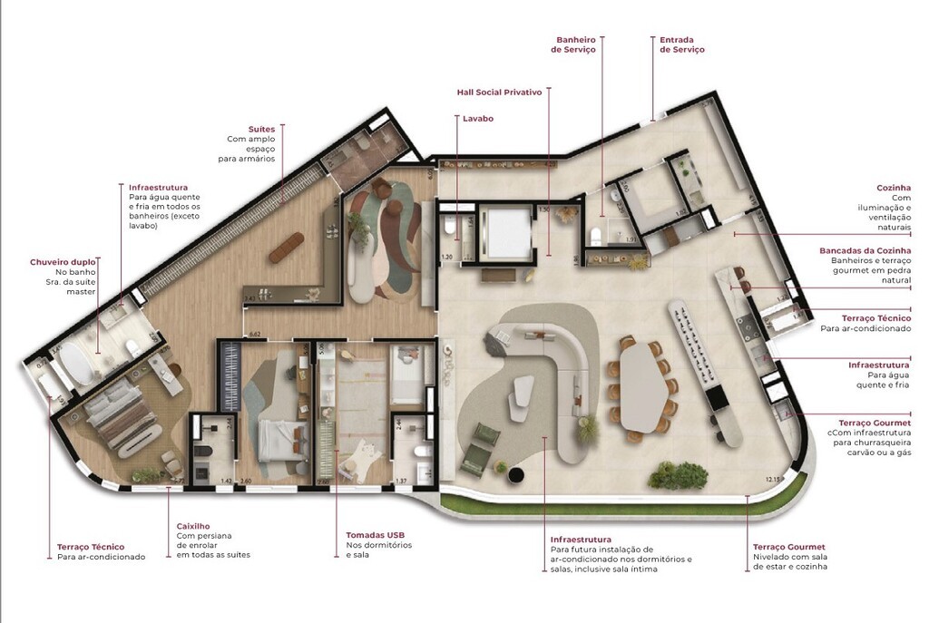 Apartamento, 4 quartos, 299 m² - Foto 21