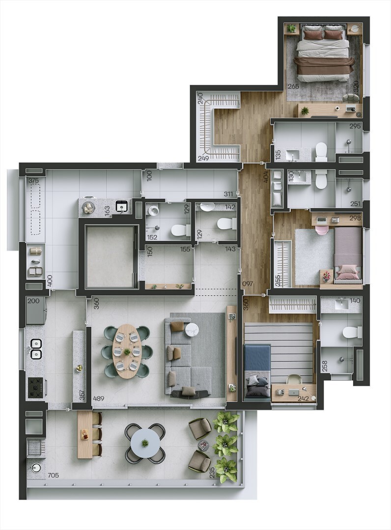 Apartamento, 4 quartos, 171 m² - Foto 16