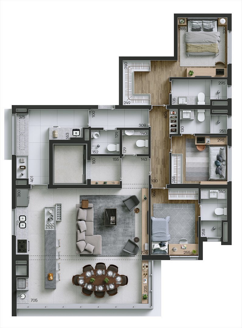 Apartamento, 4 quartos, 171 m² - Foto 17