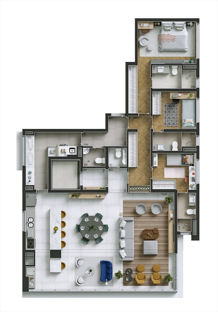 Apartamento, 4 quartos, 171 m² - Foto 19