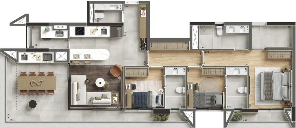Apartamento, 2 quartos, 146 m² - Foto 19