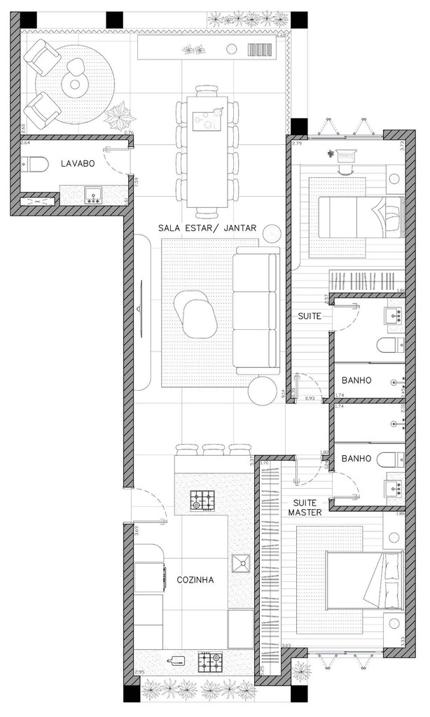 Apartamento, 2 quartos, 143 m² - Foto 14