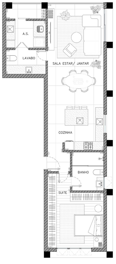 Apartamento, 2 quartos, 271 m² - Foto 13