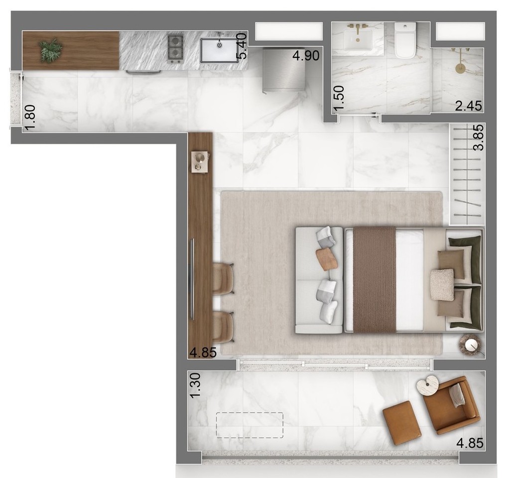 Apartamento, 2 quartos, 79 m² - Foto 23