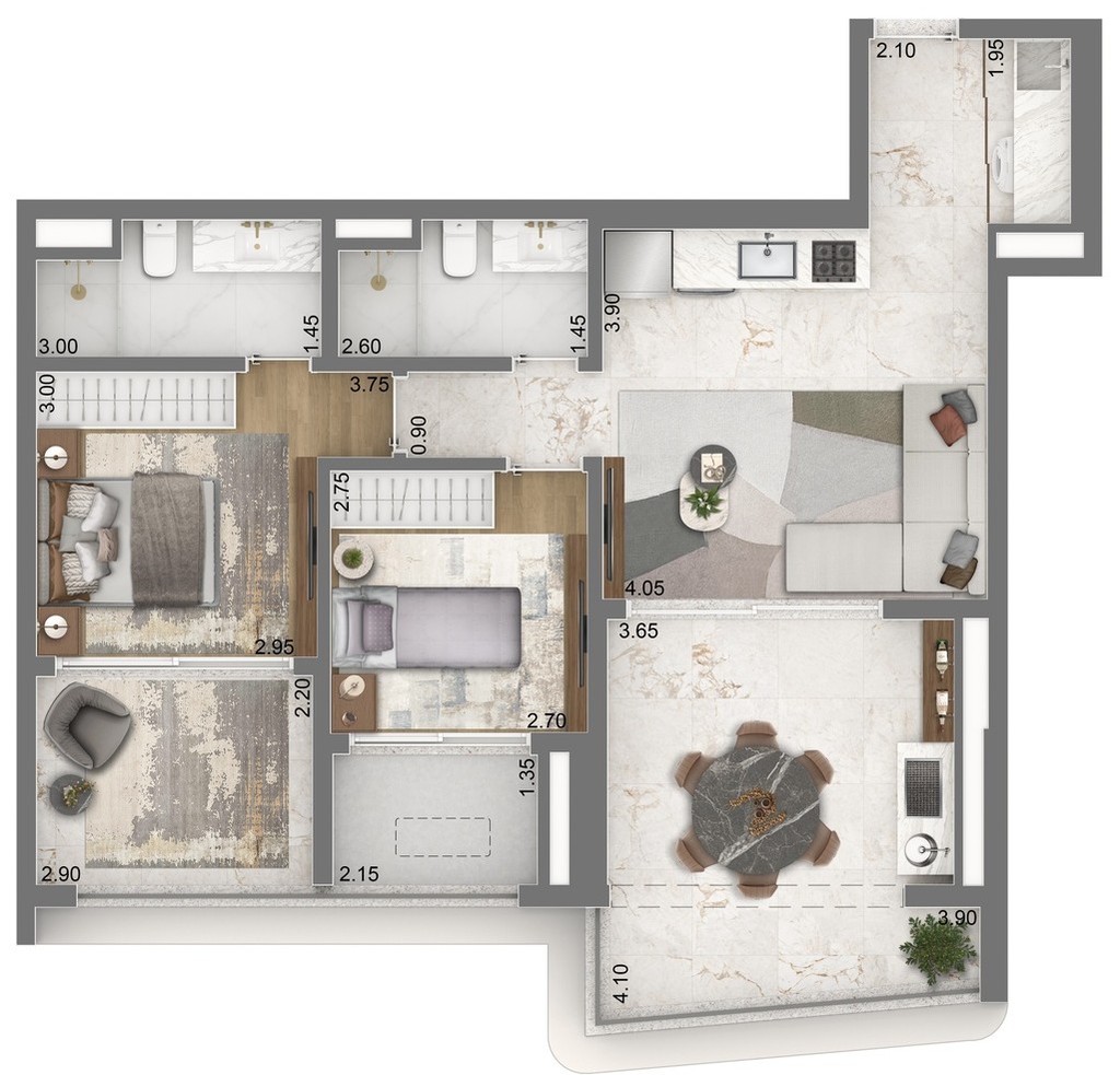 Apartamento, 2 quartos, 79 m² - Foto 29