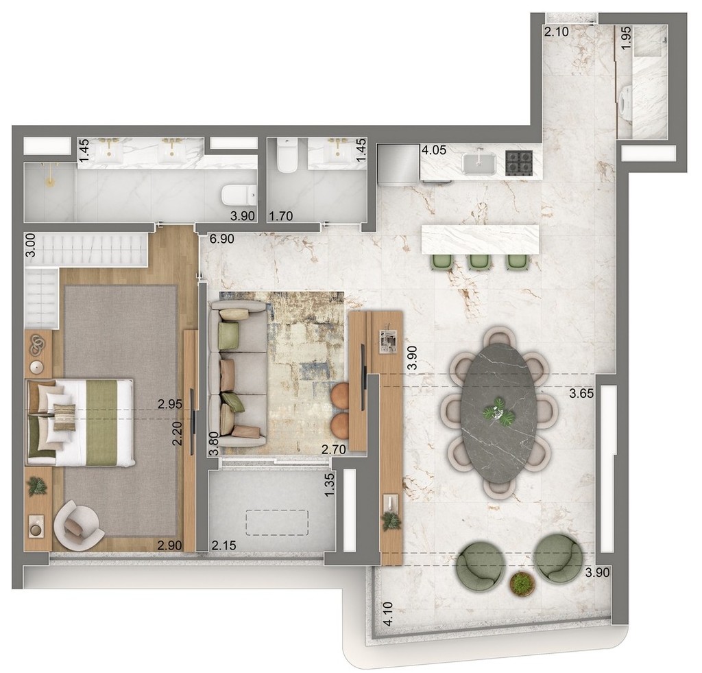 Apartamento, 2 quartos, 96 m² - Foto 30