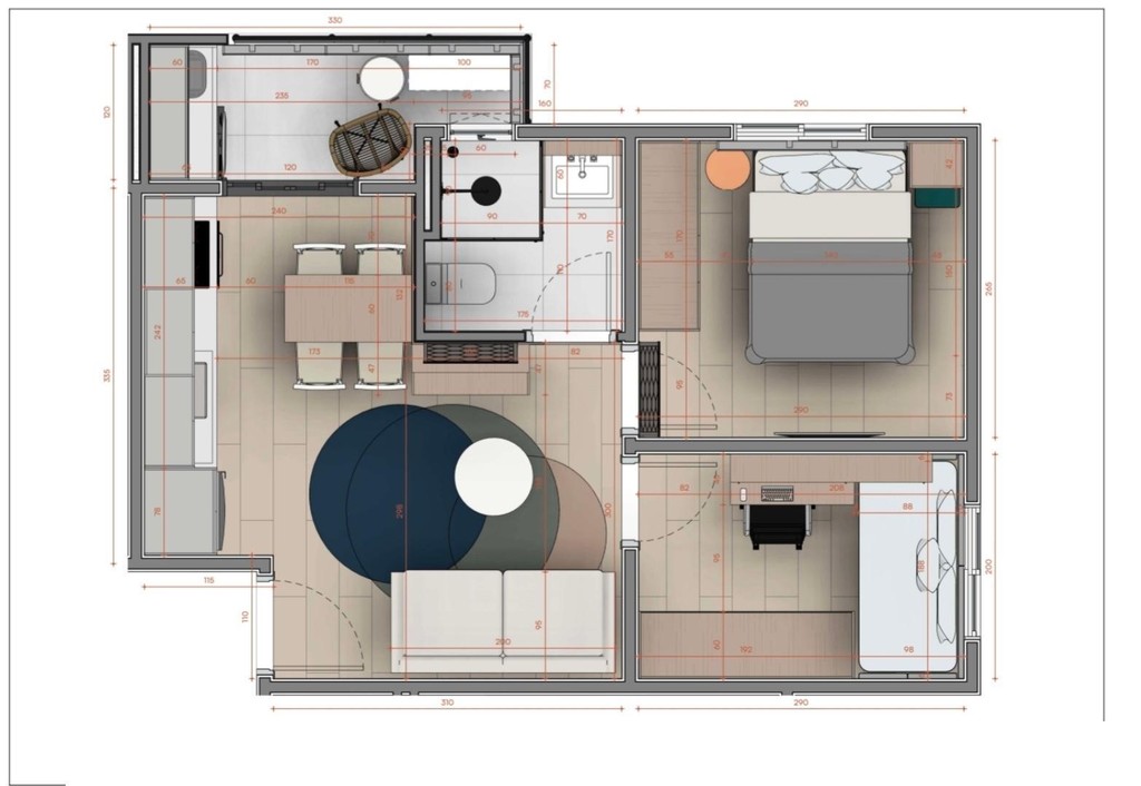 Apartamento, 2 quartos, 40 m² - Foto 24