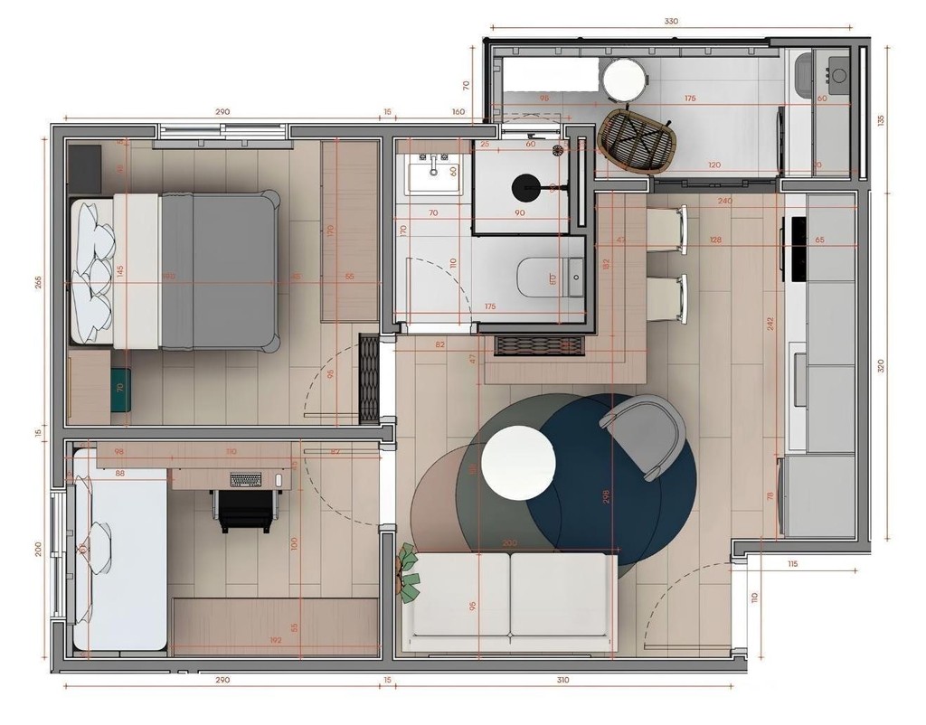 Apartamento, 2 quartos, 40 m² - Foto 25