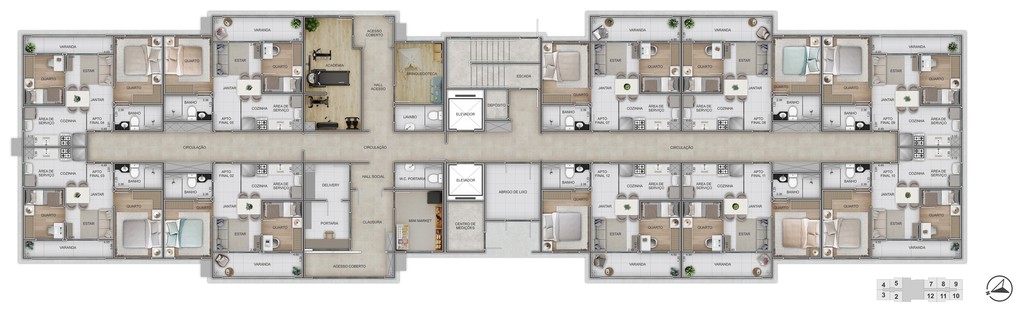 Apartamento, 2 quartos, 38 m² - Foto 20