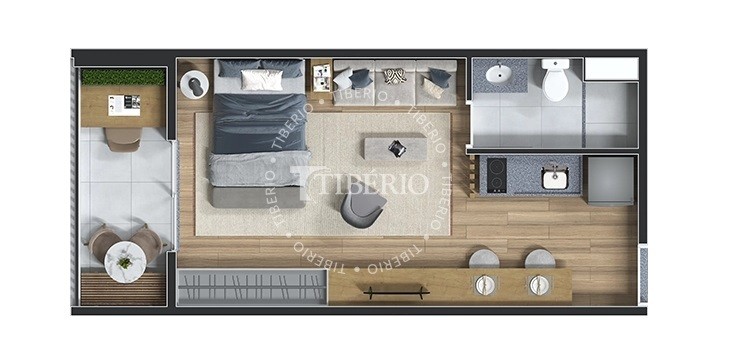 Apartamento, 1 quarto, 31 m² - Foto 31
