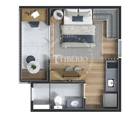Apartamento, 1 quarto, 31 m² - Foto 25