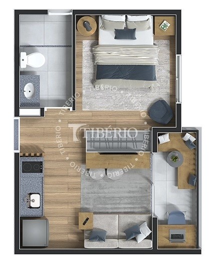 Apartamento, 1 quarto, 31 m² - Foto 26