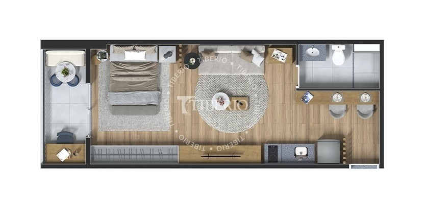 Apartamento, 1 quarto, 31 m² - Foto 35