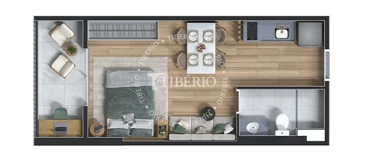 Apartamento, 1 quarto, 39 m² - Foto 28