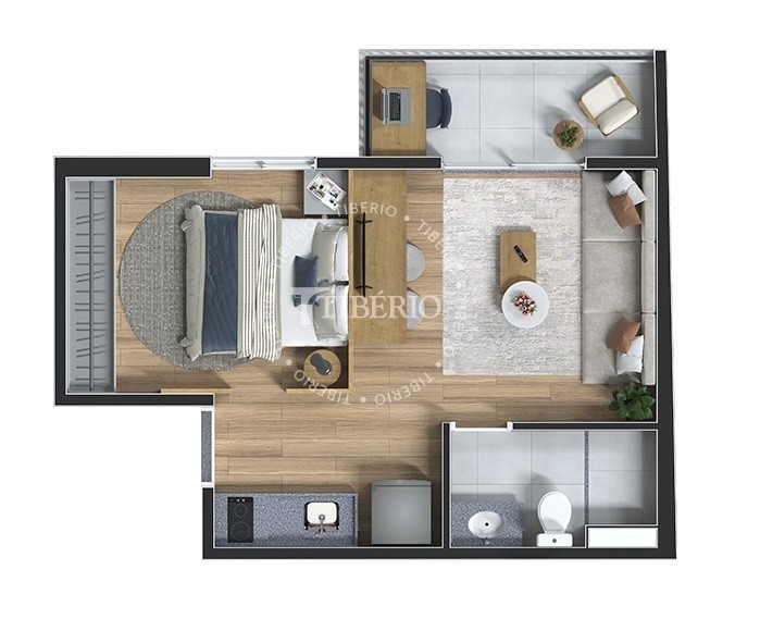 Apartamento, 1 quarto, 39 m² - Foto 33